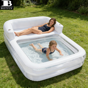 <span class=keywords><strong>Piscine</strong></span> gonflable en PVC en forme de canapé, confortable, pour la détente à la maison, dans le jardin ou lors de fêtes. - Product Image 1