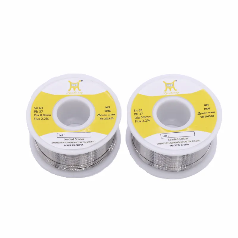 Factory Wholesale Free Sample 50g sn55/pb45 Solder Wire Lead, Tin Line Rosin Core Solder Wire 1.2mm