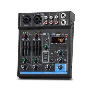 Xtuga M4X 2022 New Style Factory Price Audio Sound Podcast Mixer