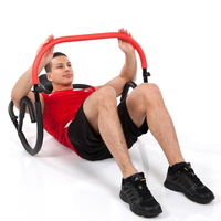 Appareil d'exercice abdominal : Rouleau de musculation pour crunches et sit-ups, assistant d'entraînement fitness
