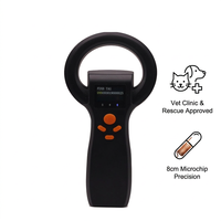 Lector de Microchip Portátil de 134.2KHz FDX-B, Escáner de Identificación Electrónica para Mascotas, Perros y Gatos, Veterinario