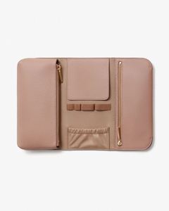 Wholesale Printed Logo Women Travel <b>Makeup</b> <b>Brush</b> <b>Holder</b> Pu Leather Roll up Organizer Pouch Bags - Product Image 2