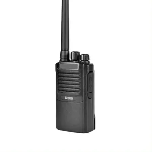 低价D200手持式DMR数字双向无线电甚高频超高频10公里长距离双容量对讲机