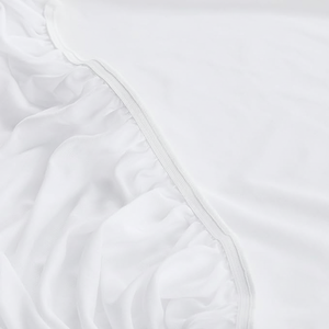 ผ้าคลุมที่นอนแบบถักนิตติ้ง โพลีเอสเตอร์/คอตตอน คุณภาพสูง กันน้ำ ระบายอากาศได้ดี สวมใส่สบาย กระเป๋าใส่ของขนาดใหญ่ - Product Image 1