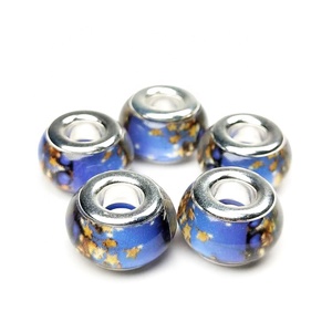 Venta al por mayor Big Hole Chamilia Beads Lampwork Glass Bead para DIY pulsera fabricación de joyas - Product Image 4