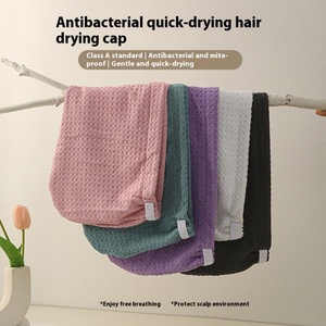 Bandeau pour cheveux en tissu gaufré super absorbant pour femmes, séchage rapide, antibactérien, respirant - Product Image 5