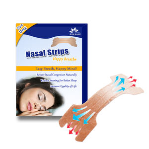 Usine de gros personnalisé mieux respirer bandelettes nasales arrêter de ronfler patch de nez pour un meilleur sommeil - Product Image 2
