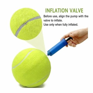 Pallone da Tennis Gigante 24cm all'Ingrosso, Giocattolo Gonfiabile per <span class=keywords><strong>Cani</strong></span> con Logo Personalizzato Stampato, Souvenir con Servizio OEM - Product Image 5