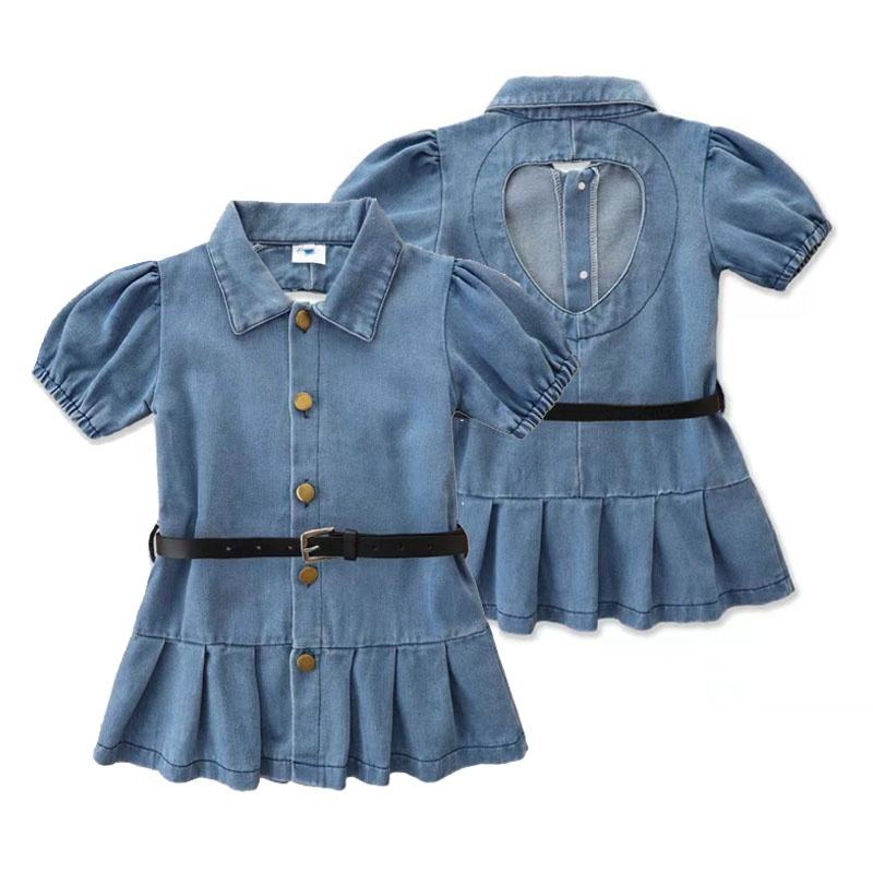 Roupas infantis de anos, roupas infantis para crianças, macacão,  vestidos jeans para criança, saia de meninas, design de vestido de criança