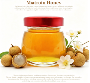 Miel de longane cru Bee Star 100% pur naturel, vente en gros, nectar d'abeille naturel, qualité alimentaire, miel d'exportation - Product Image 1
