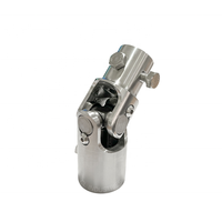 Roulement à aiguilles universel simple en acier inoxydable usiné CNC 1''x1/2'', angle d'opération de 35 degrés, antirouille pour