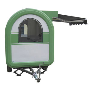 Chariot de vente d'aliments de rue à <span class=keywords><strong>vendre</strong></span> Remorque alimentaire avec accessoire avec parapluie - Product Image 6