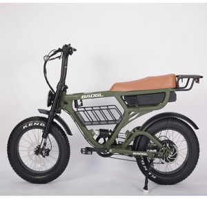 Envío Directo de Fábrica, Bicicleta Eléctrica de 52V con Neumáticos Anchos, Motor Dual de 1000 Watts, Batería Dual, ATV08X, Motocicleta Eléctrica de 1000W ATV08X - Product Image 2