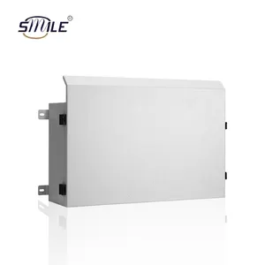 SMILE customizable sheet metal fabrication outdoor steel junction box Waterproof meter box Small control Box with Cable Holes