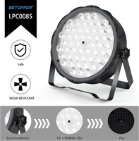 Penjepit besar LPC008S 54x1.5W LED RGB 3 IN 1 lampu Par DJ Club lampu pesta lampu efek panggung disko pencahayaan