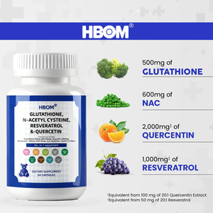 OEM OEM/ODM Weiße Tomaten-Nicotinamid Weiße Tomaten-Glutathion Nicotinamid Resveratrol Kapseln, Aufhellende Pillen Kapseln - Product Image 2