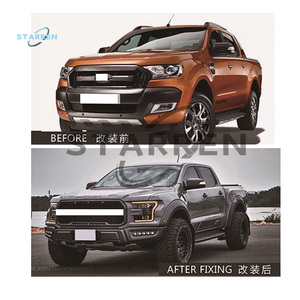 Kit de carrosserie de phare de pare-chocs pour <span class=keywords><strong>Ford</strong></span> Ranger T6 T7 T8 2012-2019 Upgrade To <span class=keywords><strong>F150</strong></span> Raptor Bodykit - Product Image 3