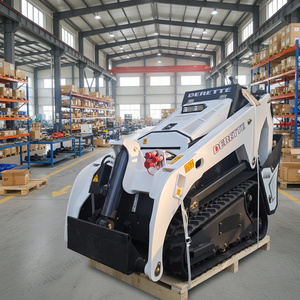 Moteur hydraulique pour chargeuse compacte à bras articulé V1000 Mini chargeuse compacte à bras articulé Machines forestières Chargeuse compacte Déchiqueteuse de souches - Product Image 2