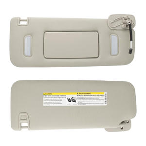 Pare-soleil Chevrolet 22850306 Beige Côté Droit Installation par Vis - Product Image 1