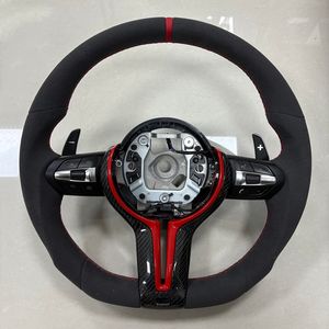 Volante <span class=keywords><strong>M</strong></span> per BMW 3 serie 5 F01 F02 F10 F15 M5 <span class=keywords><strong>F20</strong></span> F30 M3 F80 M4 F82 M2 F87 F90 F11 F13 E90 E92 volante in pelle - Product Image 5