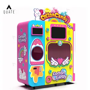 Cotton Candy Machine Factory Direct Selling Automatic Cotton Vending Machine For Small Businesses