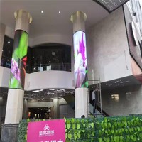 Module LED souple personnalisé à haute luminosité, écran LED P2 P2.5 P3 P4 P5 P6, mur vidéo flexible, affichage LED publicitaire