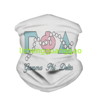 Cache-cou sans couture imprimé pour sororité, en tissu extensible, masque facial de sport, bandana d'extérieur, personnalisable avec logo – Vente chaude