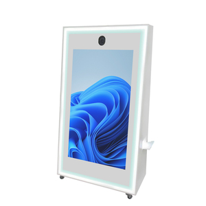 Customized <strong>Magic</strong> Mirror <strong>Studio</strong> with Wheel Flying <strong>Box</strong> <strong>Photo</strong> Booth Compatible with Camera Printer and DSLR Camera Software - Product Image 2