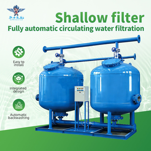 50000LPH Large Flow Lake <b>Water</b> <b>Filter</b> with Stainless Steel Pump PLC Turbidity Removal <b>System</b> for Crystal Clear Landscape Lakes - Product Image 3