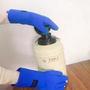Contenedor de nitrógeno líquido de caña de almacenamiento de cemento congelado, contenedor de nitrógeno líquido de 2, 0