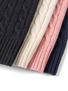 Maglione da <span class=keywords><strong>Uomo</strong></span> di Alta Qualità 2025, Pullover a Maniche Lunghe Personalizzato, Collo Alto a Trecce, Ricamato, Classico - Product Image 5