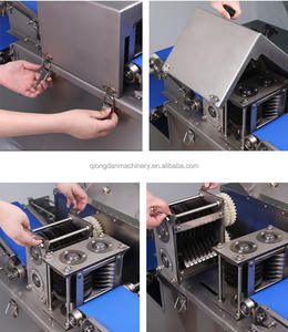 Cortadora automática de cubos de carne de res fresca congelada de alta velocidad 3D, cortadora de cubos de jamón ibérico - Product Image 4