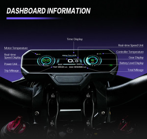 8500W điện xe đạp leo núi tất cả các địa hình 72V 35Ah điện xe đạp chất béo với phía sau trung tâm động cơ đĩa phanh hệ thống - Product Image 2