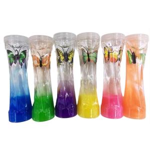 สไลม์ยอดนิยม รูปทรงเล็บแมว เอวใหญ่ สีลูกกวาดสองสี สไลม์ DIY สีสันสดใส เนื้อคริสตัล สำหรับเด็กชายและเด็กหญิง - Product Image 2