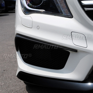 ชุดแต่งกันชนหน้ารถยนต์ สปอยเลอร์ข้าง ช่องระบายอากาศ สำหรับ Mercedes-Benz CLA-Class W117 C117 CLA45 CLA200 ปี 2013-2015 - Product Image 5