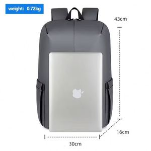 BSCI Factory Wholesale 14-15.6 Inches Daily School <b>Rucksack</b> Back Pack Women Men Business Waterproof PU <b>Laptop</b> Backpack - Product Image 5