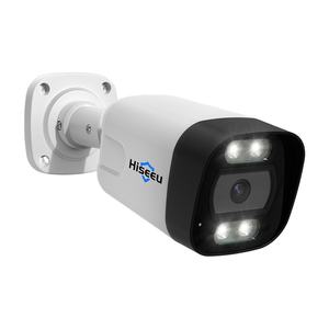 Hiseeu 8mp Poe Camera H.265 visione notturna Home Outdoor Cctv telecamera Ip impermeabile rilevazione di movimento Audio bidirezionale - Product Image 1