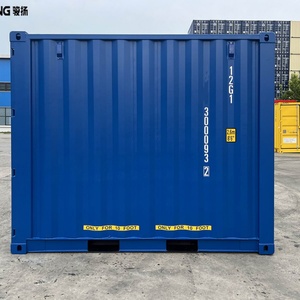 ตู้คอนเทนเนอร์เหล็กคอร์เทนขนาด 4-10 ฟุต ลดราคาพิเศษ กล่องเก็บของแบบพกพา ชุดตู้คอนเทนเนอร์ขนส่งขนาดเล็ก ผลิตตามสั่ง ความจุ 16 คิว - Product Image 5
