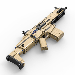 Cada C81021 Giocattolo Militare a Forma di Fucile 2021, Set di Costruzioni Compatibile <span class=keywords><strong>Lepini</strong></span> per Bambini, Regalo Educativo - Product Image 3