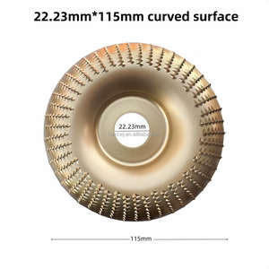Nhà Máy Bán Hàng Trực Tiếp 115Mm <span class=keywords><strong>3</strong></span> Pcs <span class=keywords><strong>4</strong></span> Inch 5/8 Inch Khắc Gỗ Đĩa Máy Xay Đĩa Đặt Cho Chế Biến Gỗ - Product Image 2