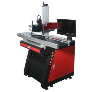 Raycus JPT Fiber Laser Marking <b>Machine</b> <b>Machine</b> with Automatic Visual and Positioning System with Computer - Product Image 4
