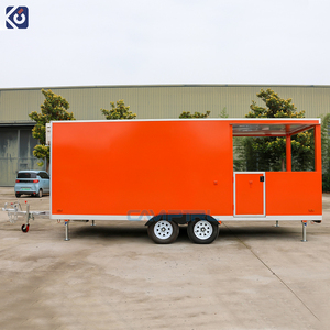 CAMPTRL Remolque de Comida Móvil de Diseño Personalizado de Lujo, Contenedor de Comida, Camión de Comida, Kiosco de Comida Rápida para Tacos, Hot Dogs y Helados - Product Image 6
