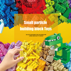 Zhiqu mainan tampilan jalan Mini, Set meja plastik 144 buah blok bangunan hadiah Natal Set konstruksi & Model mainan 283 buah - Product Image 3