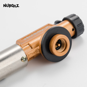 Encendedor de Llama Giratorio 360° NurgaZ Camping Flamethrower 1300C, Encendedor Portátil de Aleación de Aluminio y Latón - Product Image 3