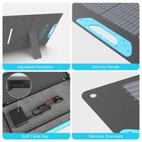 Panel Surya Mono Tipe N 220W Fleksibel Dilengkapi dengan Berbagai Antarmuka Kit Panel Surya Portabel Panel Surya Kustom