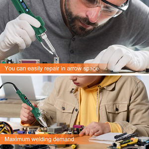 Kit de <span class=keywords><strong>pistola</strong></span> de soldadura Kit de soldador con temperatura ajustable 200 ~ 650 °C, 80W LED Digital calor interno Auto enviar <span class=keywords><strong>pistola</strong></span> de soldadura de estaño - Product Image 6