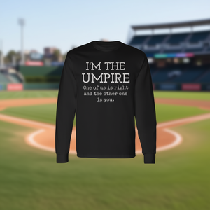 Camiseta de Manga Larga con Estampado de Serigrafía y Cuello Redondo, Diseño de Humor de Árbitro, Color Negro, Ropa Casual para Hombre Adulto, Hecho en China - Product Image 3