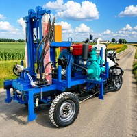 Machine de forage de puits d'eau 200M de profondeur, très demandée, facile à utiliser