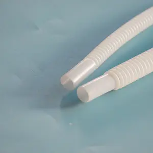 Tubo ondulado de PTFE, tubo corrugado translúcido transparente personalizado/manguera/tubería