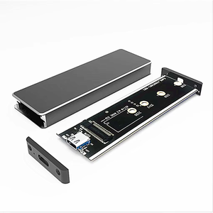 适用于 AOTECH Type-C USB3.<span class=keywords><strong>2</strong></span> NVME SSD 外壳 铝合金 10Gbps 外置固态硬盘盒 2280 尺寸 - Product Image 1